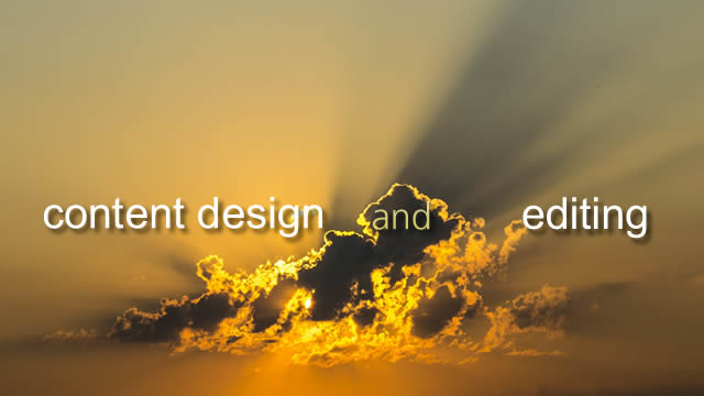 content design and editing